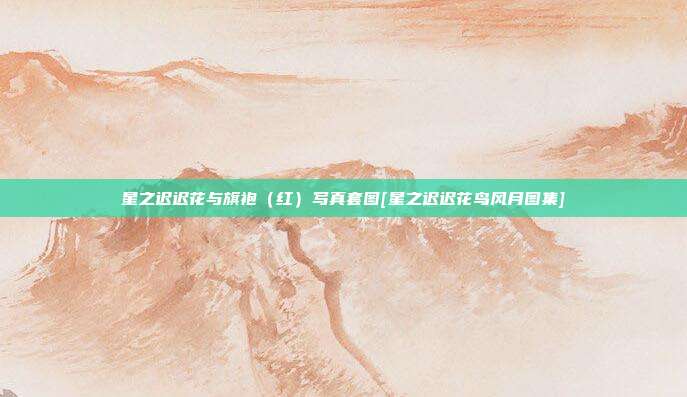 星之迟迟花与旗袍（红）写真套图[星之迟迟花鸟风月图集]