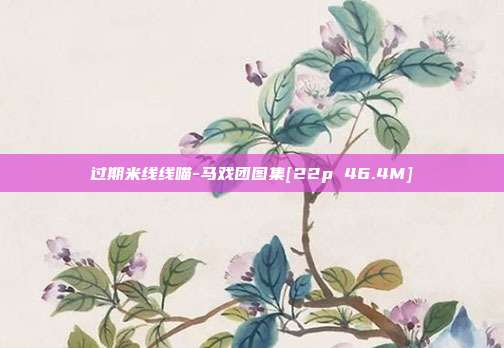 过期米线线喵-马戏团图集[22p 46.4M]