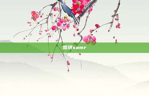 雪琪samr