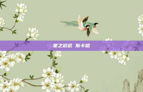 星之迟迟 斯卡哈