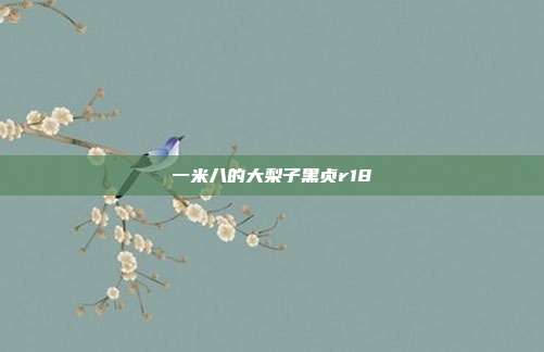 一米八的大梨子黑贞r18