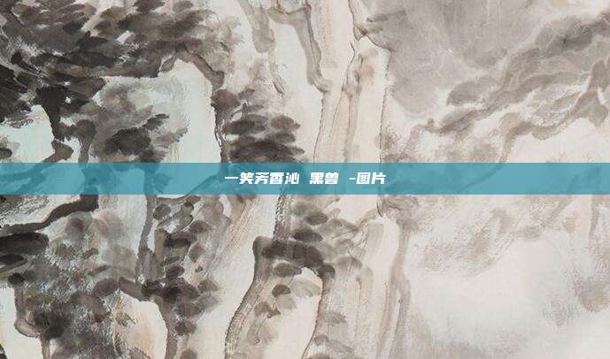 一笑芳香沁 黑兽 -图片