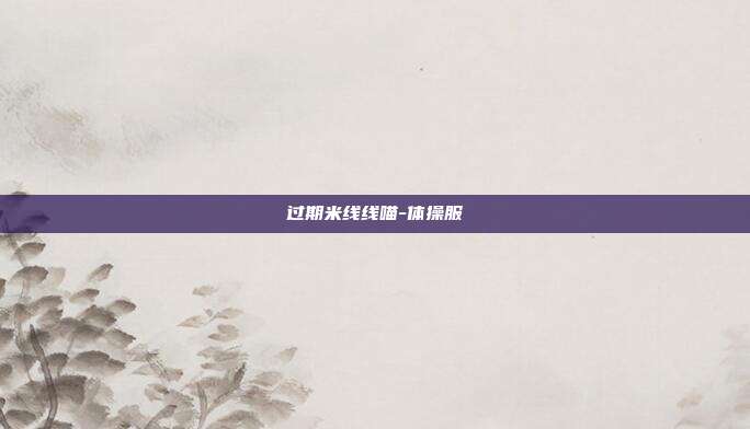 过期米线线喵-体操服