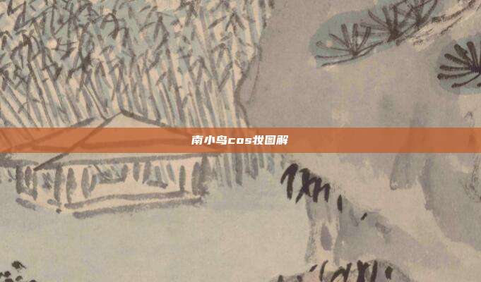 南小鸟cos妆图解