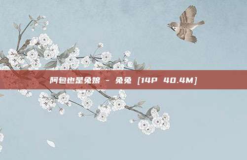 阿包也是兔娘 - 兔兔 [14P 40.4M]