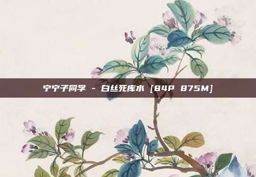 宁宁子同学 - 白丝死库水 [84P 875M]